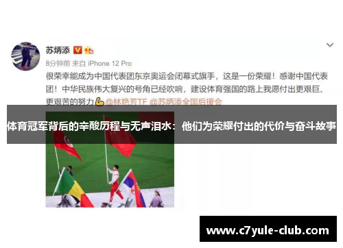 体育冠军背后的辛酸历程与无声泪水：他们为荣耀付出的代价与奋斗故事